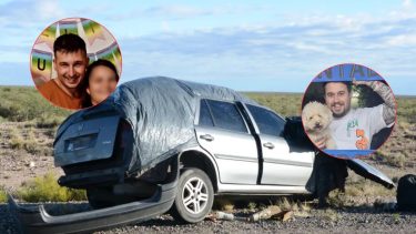 Las víctimas era oriundas de Buenos Aires. Foto del choque: Juan Thomes.