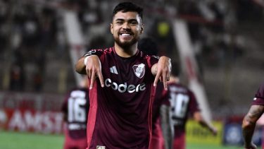 Paulo Díaz y la polémica por el anillo de casamiento. (Foto: @RiverPlate)