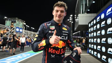 Max Verstappen largará desde la primera posición en Arabia Saudita con Red Bull. 