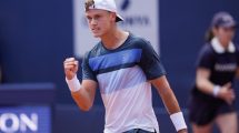 Imagen de Rune dio el batacazo y le ganó a Alcaraz en la final del ATP de Barcelona