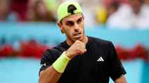 Imagen de Francisco Cerúndolo pisó fuerte en el Masters 1000 de Madrid y eliminó a Alex Zverev