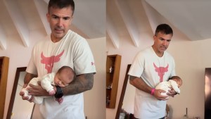 ¡Ternura! Así duermen a Marco, el bebé de Sol Pérez y Guido Mazzoni 