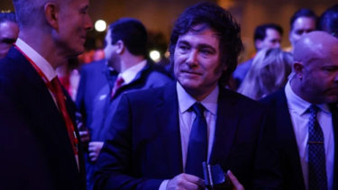 Qué dijo Javier Milei en este lunes negro para los mercados.