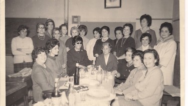 Esmeralda Salomé Lastra y su padre, don Julián Lastra