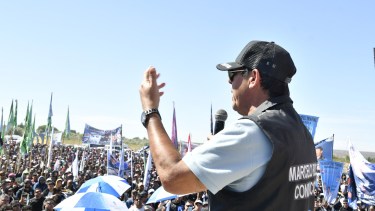 El secretario General del Sindicato de Petroleros Privados, Marcelo Rucci. Foto: archivo.