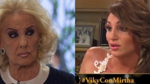 El día que Mirtha Legrand cuestionó a Vicky Xipolitakis por su remera para visitar al Papa Francisco