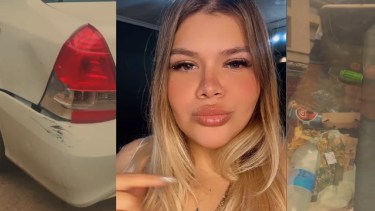 Morena Rial y los autos alquilados.