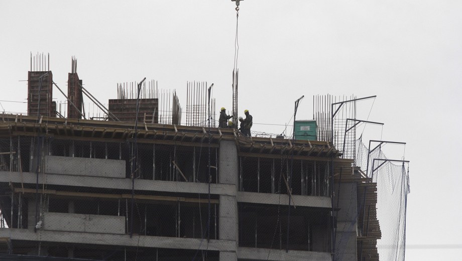 La construcción se perfila para otro año positivo en la ciudad. Foto: archivo Oscar Livera. 