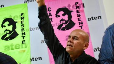 Marcelo Medrano, abogado querellante en el caso Fuentealba II. Foto: Matías Subat. 