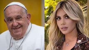 El mensaje de Wanda Nara para recordar al Papa Francisco: «Fue un orgullo” 