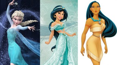 Personajes de Disney.