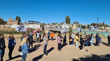 Teresa Rodríguez: «no podemos volver a repetir una historia de represión», dijo Marcelo Guagliardo en Plaza Huincul