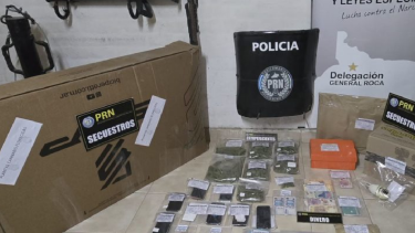 Llevaron adelante tareas de investigación durante dos meses. Foto: Policía de Río Negro.