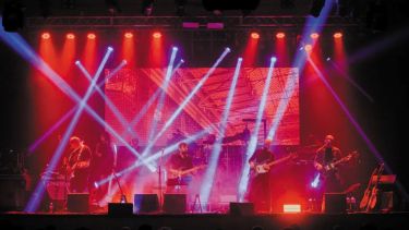 Relics, homenaje patagónico a Pink Floyd, se presenta en Roca. Foto: Gentileza