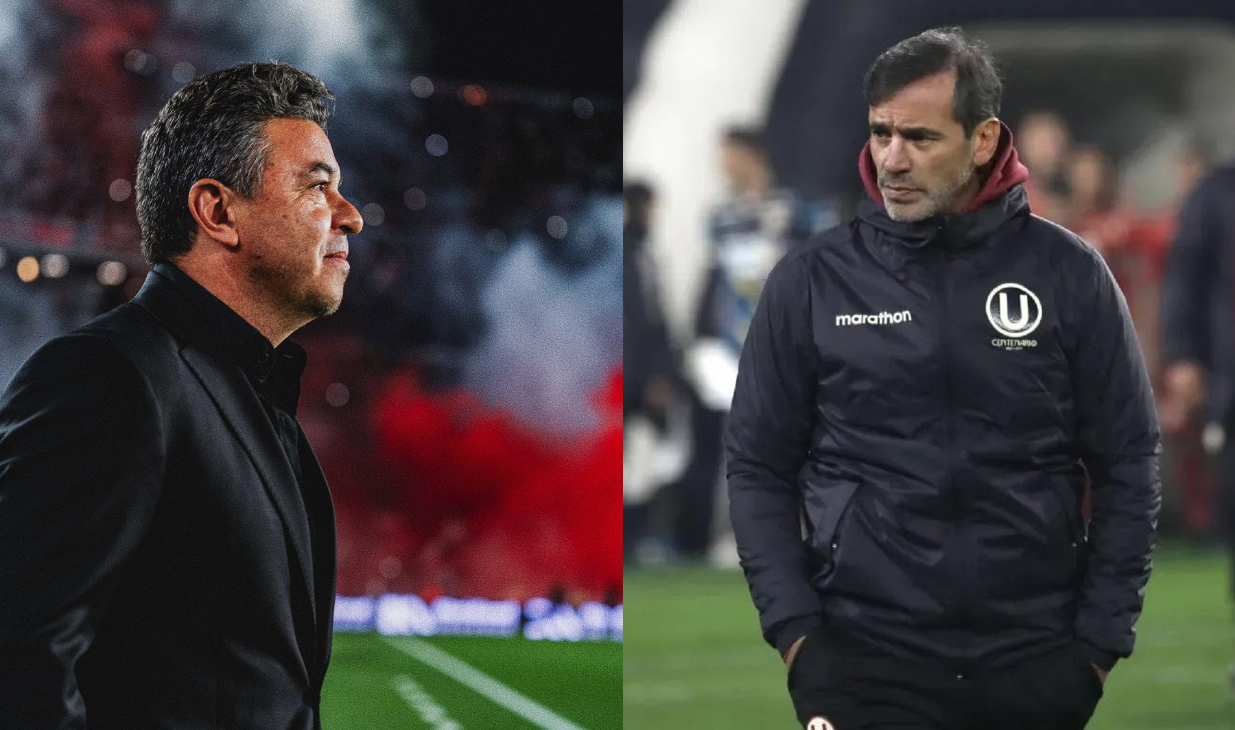 El entrenador de Universitario habló sobre Marcelo Gallardo antes del debut en la Copa Libertadores.