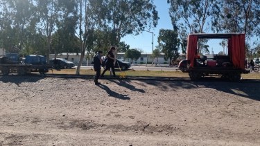 Tragedia en San Antonio Oeste. Foto: gentileza Informativo hoy. 