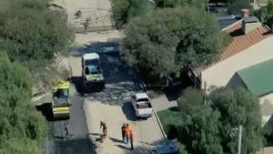 Asfalto nuevo en Las Grutas: comenzó la obra sobre una arteria clave, de cuánto es la inversión