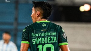 Golazo del neuquino Fabián Sambueza para que Racing caiga en Avellaneda por la Libertadores