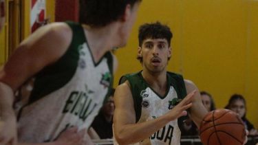 Lucho Ravera fue clave en la gran victoria de Biguá ante Del Progreso. (Archivo Oscar Livera)