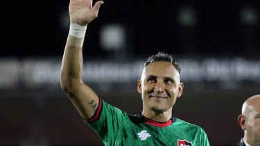 Keylor Navas, el referente de la Lepra en el Torneo Apertura. Foto: @Newells.