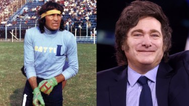 Javier Milei despidió a Hugo Gatti en redes sociales.