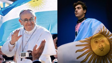Franco Colapinto le dedicó un emotivo mensaje de despedida al Papa Francisco.