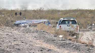 Video | Un muerto por un accidente con una avioneta en Allen: confirmaron la identidad del joven, investigan lo ocurrido