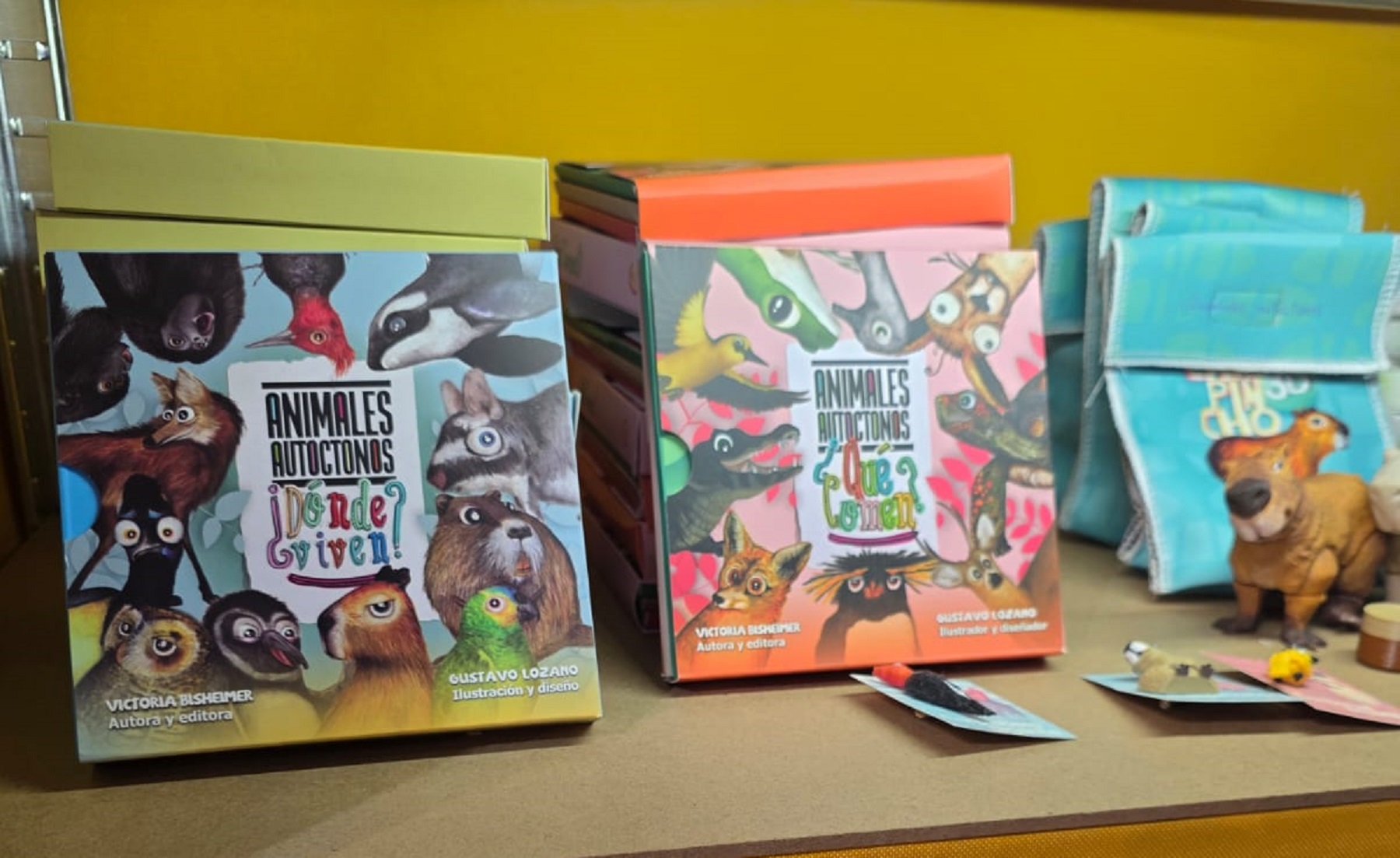 Animales Autóctonos nació en Neuquén y hace tres años se presenta en la Feria del Libro en Buenos Aires. Foto: Gentileza. 