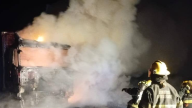 Foto: Gentileza bomberos voluntarios de Sierra Grande. 