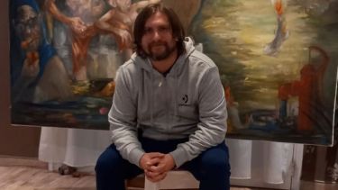 El artista que de niño encontró su lugar en el arte. (FOTOS: Gentileza)