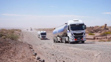 La Ruta 7 sumará 90 kilómetros de asfalto hacia el norte de Neuquén. Foto: archivo gentileza.