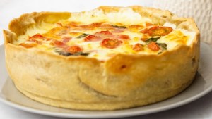 20 minutos: tiempo suficiente para esta tarta caprese hecha en casa