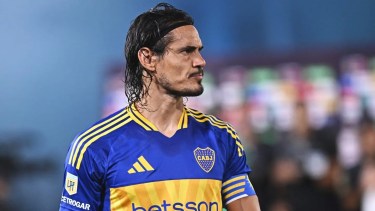 Edinson Cavani habló sobre su sequía goleadora en Boca.