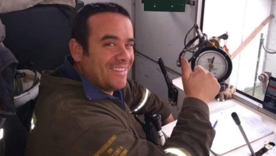 El intendente de Cinco Saltos, Enrique Rossi.