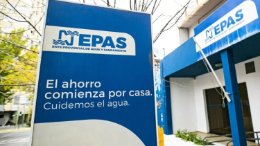 ATE realiza una medida de fuerza en la oficina de EPAS en Neuquén. 