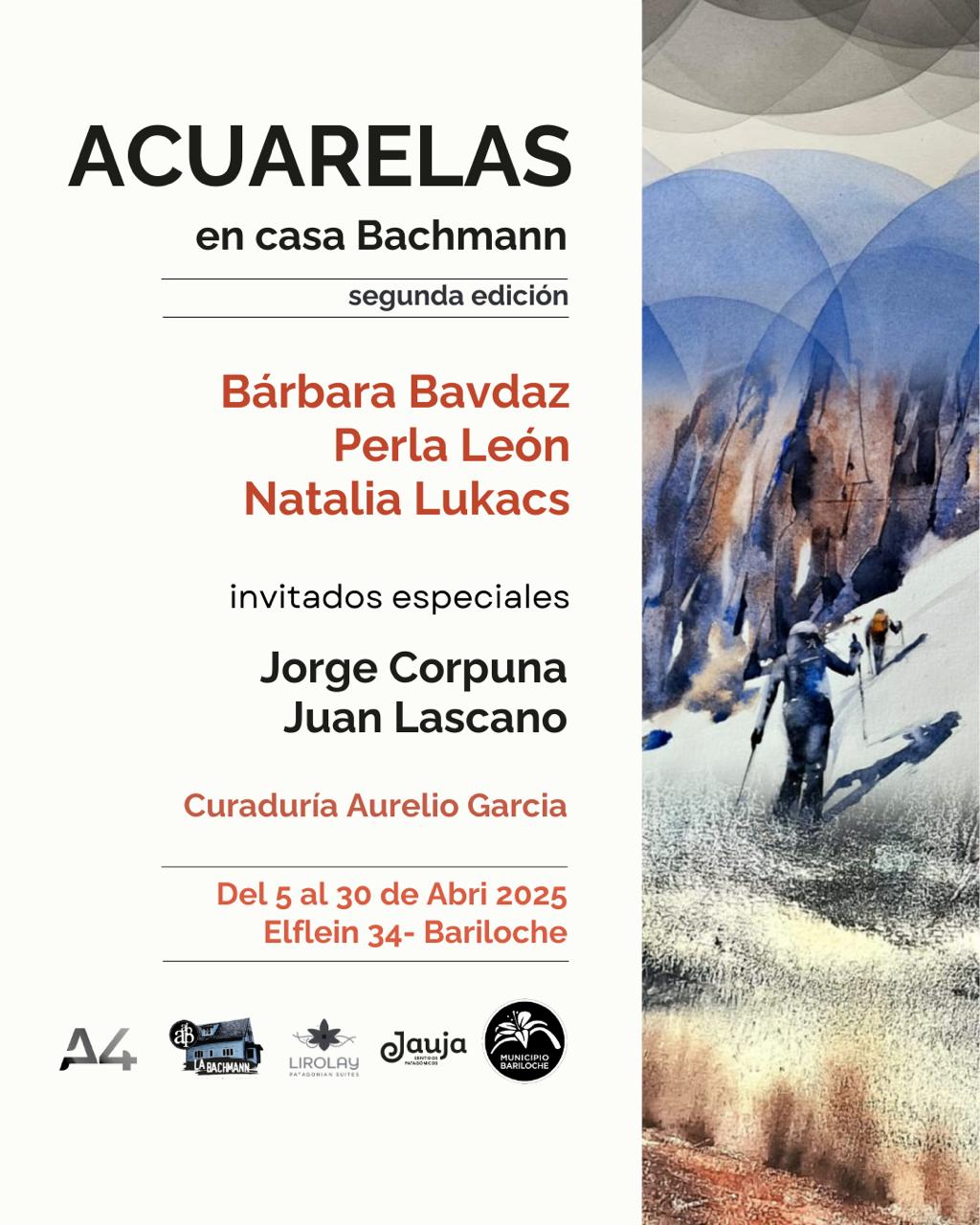 ACUARELAS en casa Bachmann