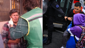 Incidentes en la marcha de jubilados al Congreso: un diputado gaseado y una nena asistida por ataque de pánico