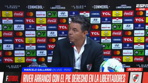 La valoración de Marcelo Gallardo tras el triunfo de River en la Libertadores: «Jugamos bien el primer tiempo»