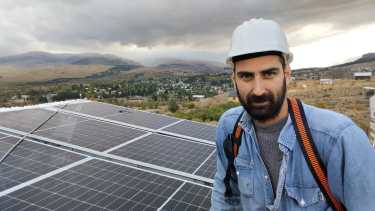 Luciano Mendoza es ingeniero electromecánico. Foto:   gentileza Martín Mendoza.