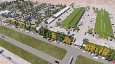 30 loteos para el en el Parque Agroalimentario del Neuquén. Foto: Neuquén Informa. 