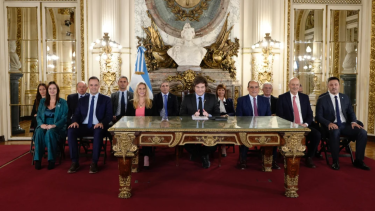 Javier Milei anunció el fin del cepo cambiario. Foto: Gentileza. 