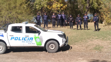 Búsqueda en Roca. Foto: gentileza.