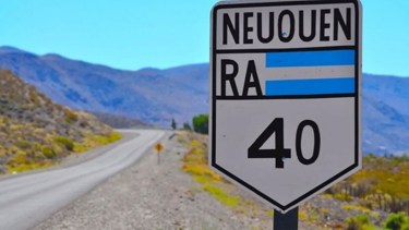Ruta 40, Neuquén.-