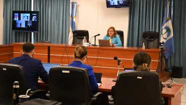 La sala de audiencias también será reacondicionada para el debate oral. (Archivo/Flor Salto)