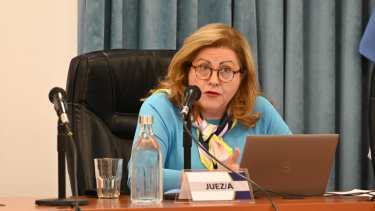 Carina Álvarez, presidenta del Colegio de Jueces de la Primera Circunscripción. (Archivo/Florencia Salto)