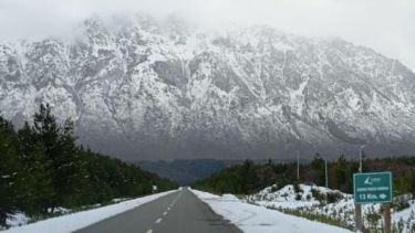 Se espera nieve en la cordillera de Neuquén y Río Negro. Foto: Gentileza. 