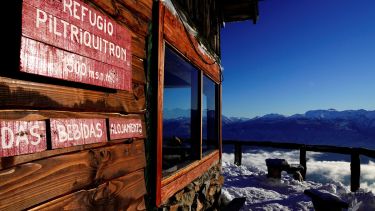El Piltriquitrón, uno de los cerros más emblemáticos de El Bolsón. Foto: gentileza