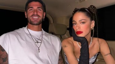 Tini y Rodrigo De Paul