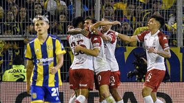 Huracán dio el batacazo ante Rosario Central. Foto: FBaires.