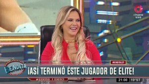 La reacción de Alejandra Maglietti al ver a su ex Jonás Gutiérrez tocando la guitarra en la calle